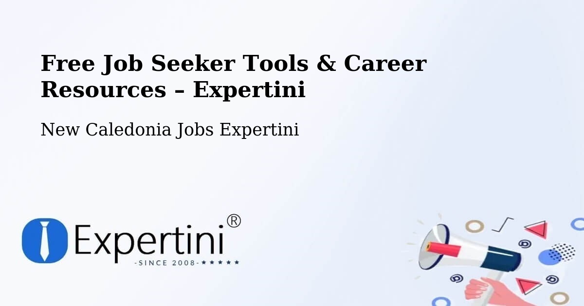 Free Job Seeker Tools & Career Resources – Plum - Plum, New Caledonia Jobs Expertini
