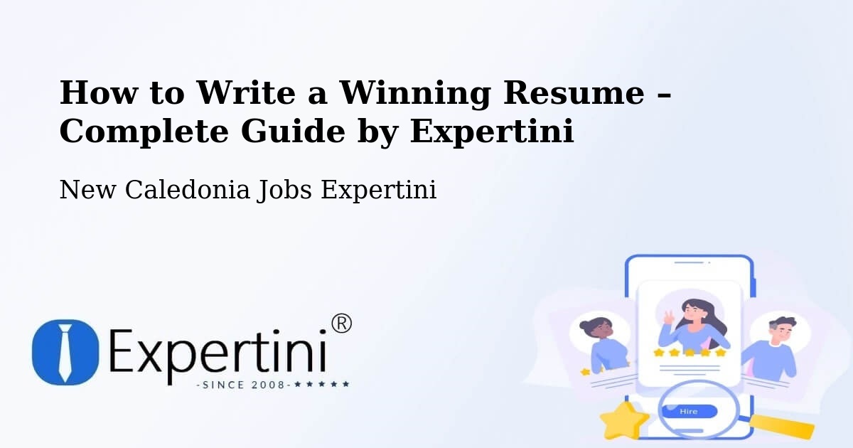 Resume Writing Guide for Job Seekers – Plum - Plum, New Caledonia Jobs Expertini